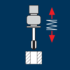 Refoulage du filet avec mandrin de compensation de longueur ou Rigid Tapping Trous traversants, Trous borgnes, avec goujure droite