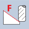 Technologie des outils - Fraise torique avec conditionnement spécial de l'arête de coupe pour les travaux de finition