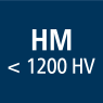 HM < 1200 HV