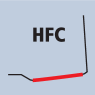 Form of the corner of the cutting edges - HFC
