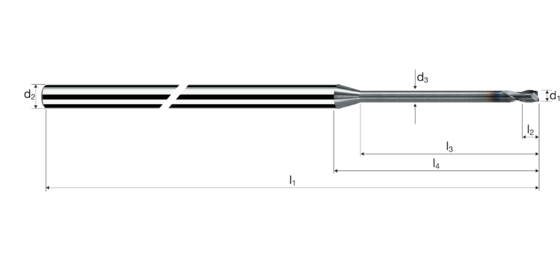 Zylindrische Fräser Microcut Produktbild front L