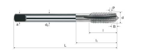 Gewindebohrer u-tap Produktbild front L