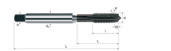 Gewindebohrer Produktbild front L