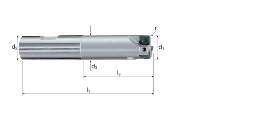 Eck-/Nutenfräser 90° Produktbild front L