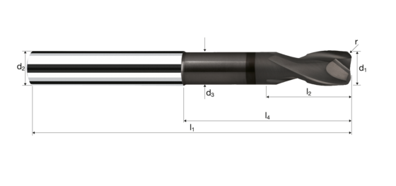 Eckradiusfräser ToroX Produktbild front L