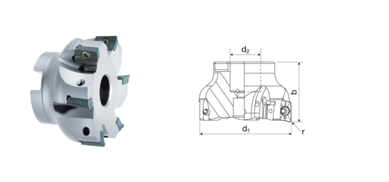 Sarokmaró 90° Termékkép front L