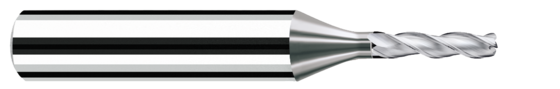 Corner radius end mills E-Cut Alu product photo back L