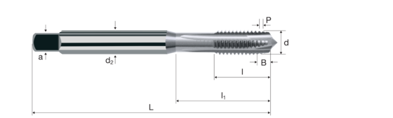 Gewindebohrer Produktbild front L