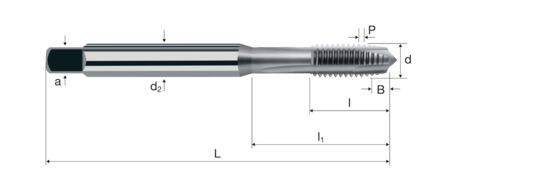 Gewindebohrer Produktbild front L