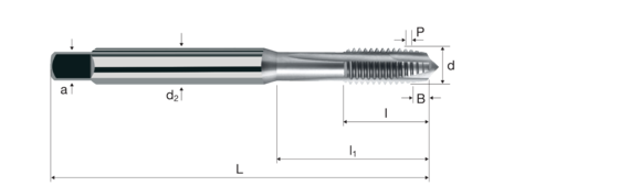 Gewindebohrer Produktbild front L