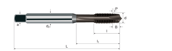 Gewindebohrer Produktbild front L