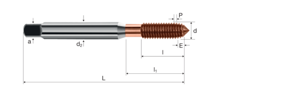 Gewindeformer duroform Produktbild front L