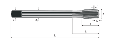 Gewindebohrer Produktbild front L