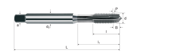 Gewindebohrer Produktbild front L